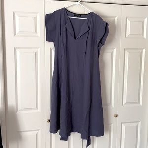 ELOQUII dress slate gray/blue color
